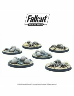 Fallout Wasteland Warfare - Créatures : Mirelurk Hatchling & Eggs