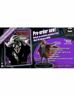 Batman - Batman Miniature Game Rulebook (joker Cover)