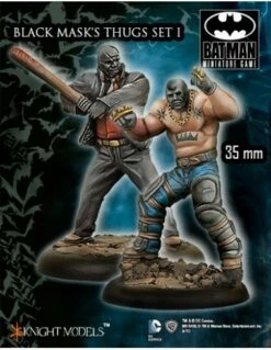 Batman - Black Mask Thugs Set 1 35mm