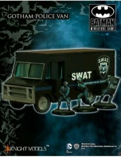 Batman - Gotham Police Van : Scenery 35mm