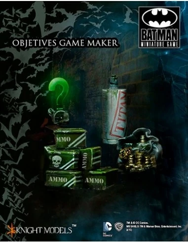 Batman - Objectives Game Marker 35mm 3 Batman - Objectives Game Marker 35mm