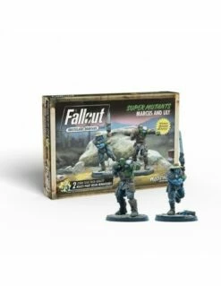 Fallout Wasteland Warfare - Super Mutants: Marcus And Lily