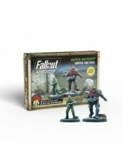 Fallout Wasteland Warfare - Super Mutants: Tabitha And Raul