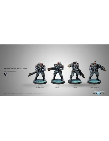 Infinity - Morat Vanguard Infantry 3 Infinity - Morat Vanguard Infantry