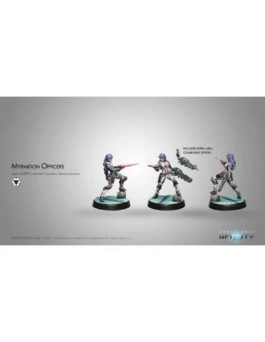 Infinity - Myrmidon Officer (combi Rifle Boarding Shotgun) 3 Infinity - Myrmidon Officer (combi Rifle Boarding Shotgun)