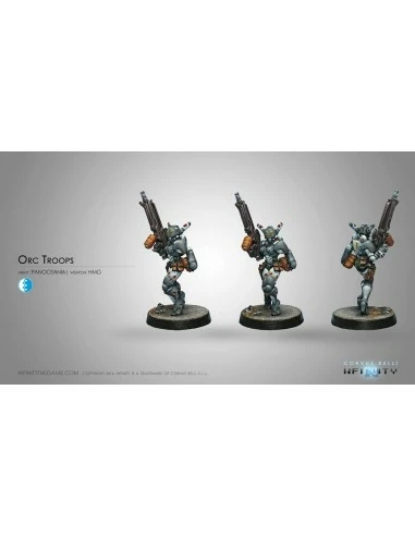 Infinity - Orc Troop (hmg) 3 Infinity - Orc Troop (hmg)